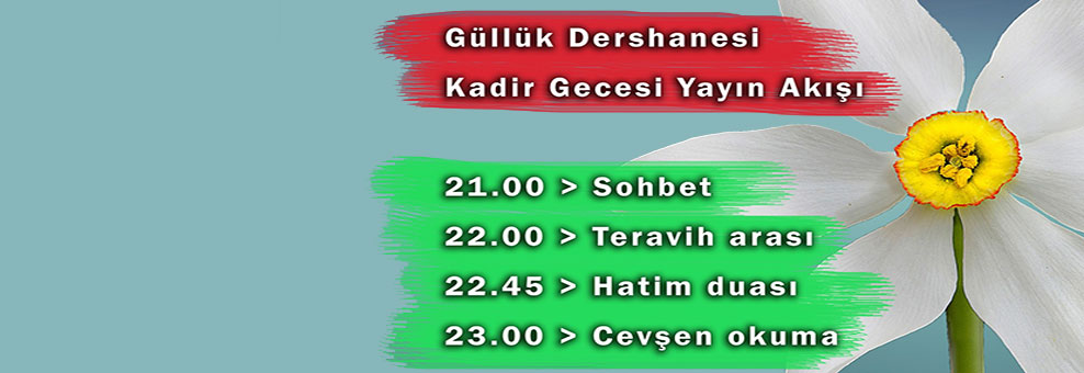 Kadir Gecesi programı internetten yapılacak