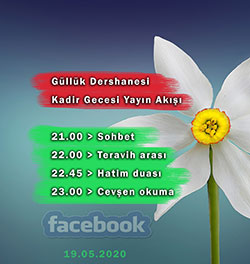 Kadir Gecesi programı internetten yapılacak